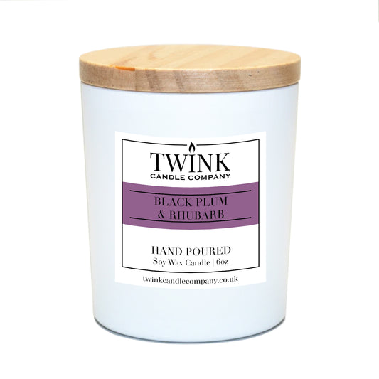 Black Plum & Rhubarb (170g) Candle