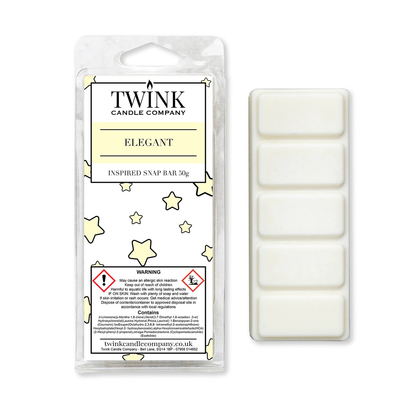 Elegant (50g) Soy Wax Melt Snap Bar