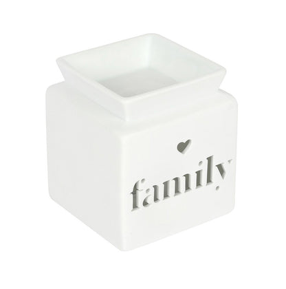 Family Square Wax/Oil Burner