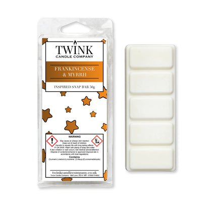 Frankincense & Myrrh (50g) Soy Wax Melt Snap Bar