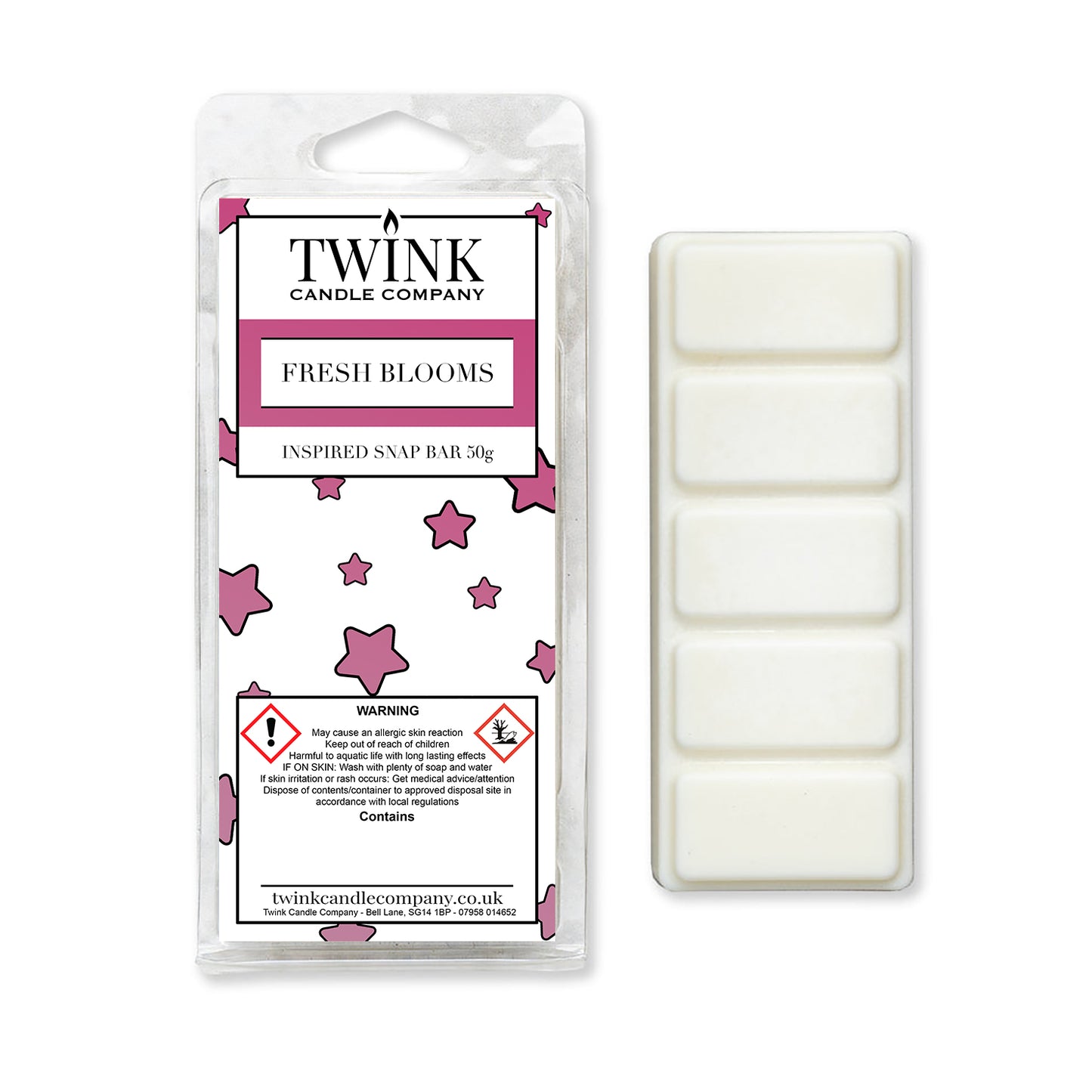 Fresh Blooms (50g) Soy Wax Melt Snap Bar