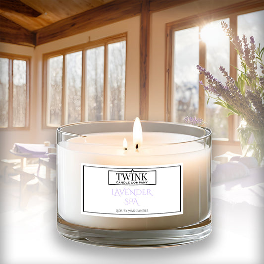 Lavender Spa Luxury Candle