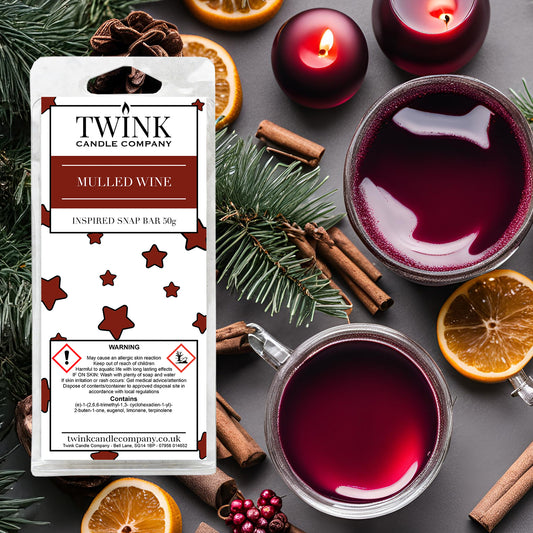 Mulled Wine (50g) Soy Wax Melt Snap Bar