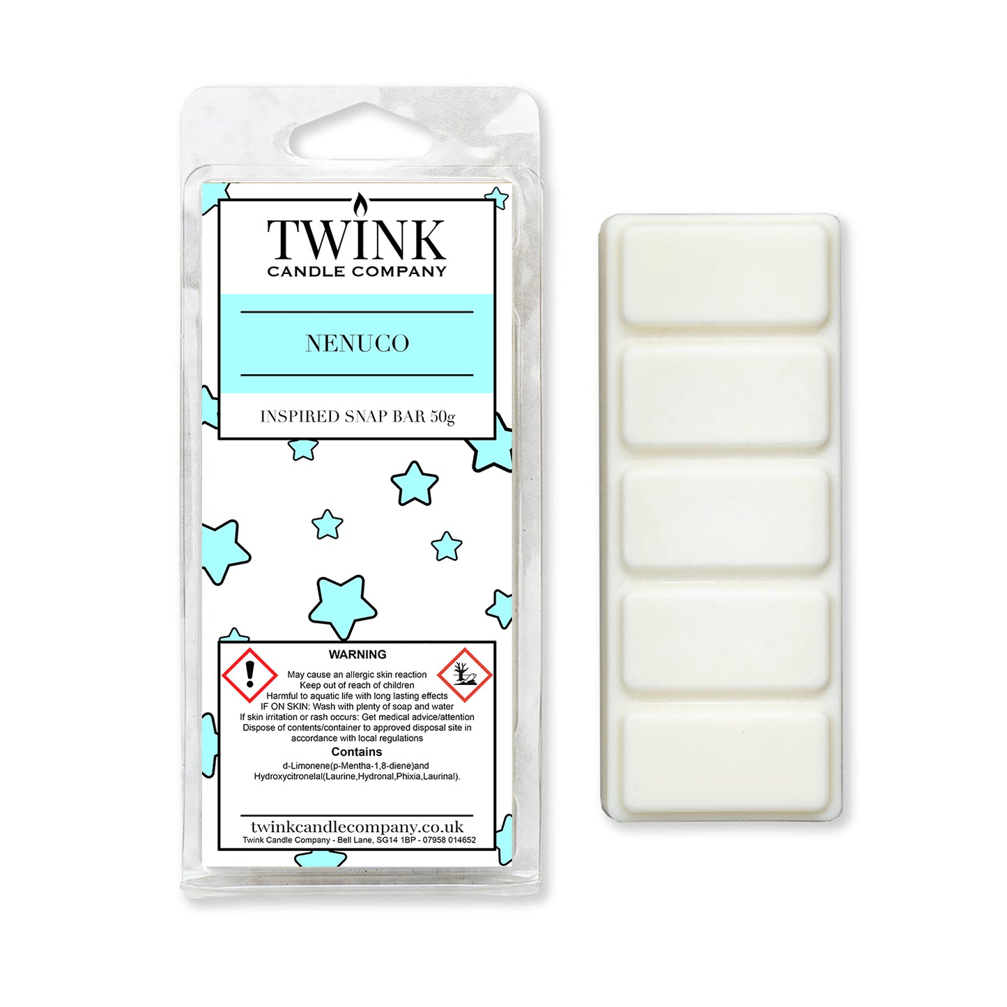 Nenuco (50g) Soy Wax Melt Snap Bar