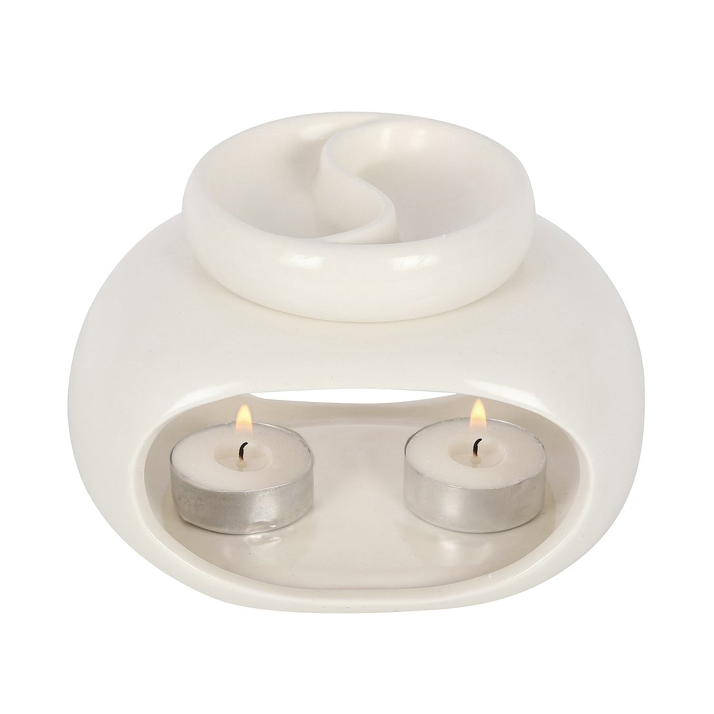 Off White Double Wax/Oil Burner