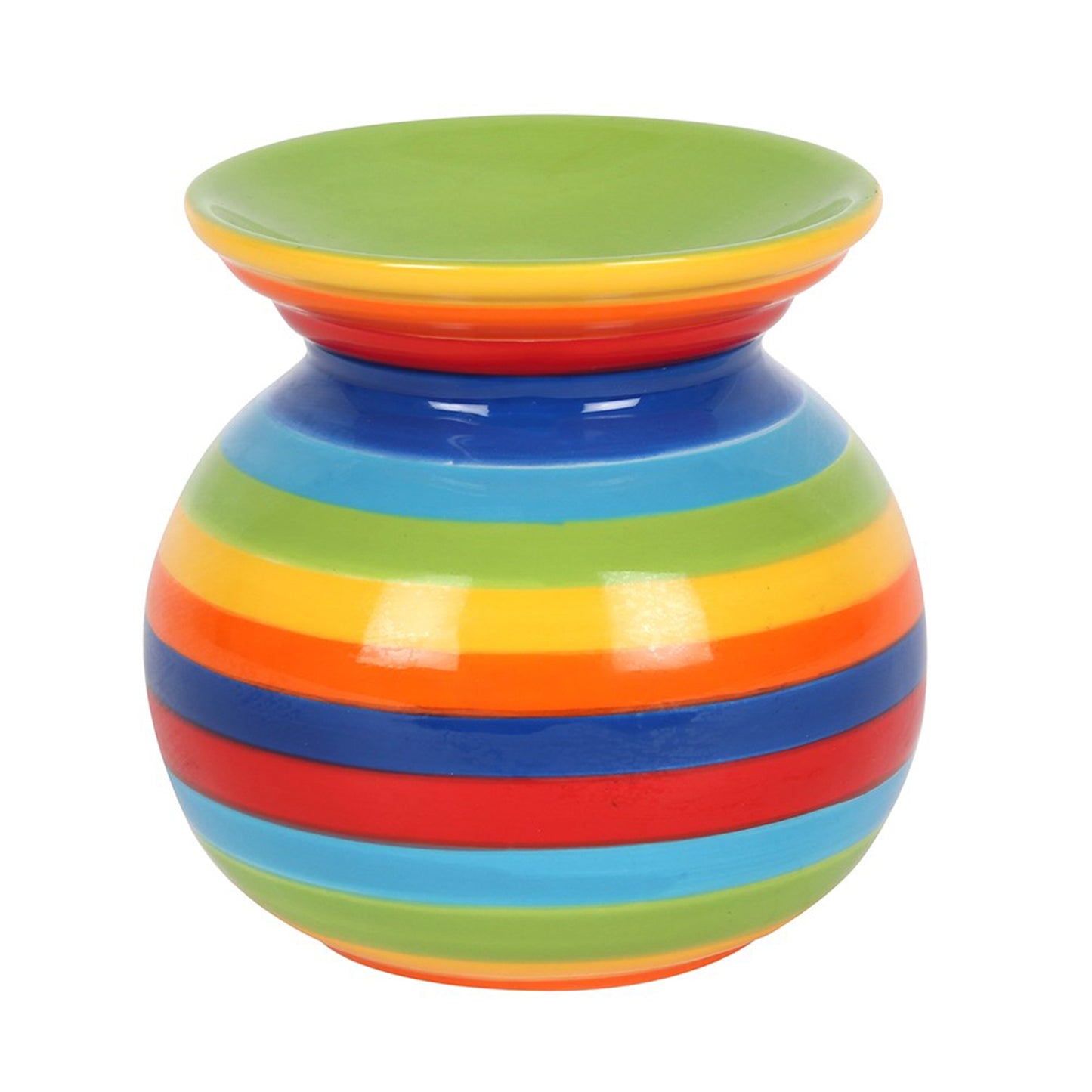 Rainbow Stripe Wax/Oil Burner