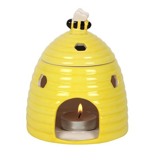 Yellow Beehive Wax/Oil Burner