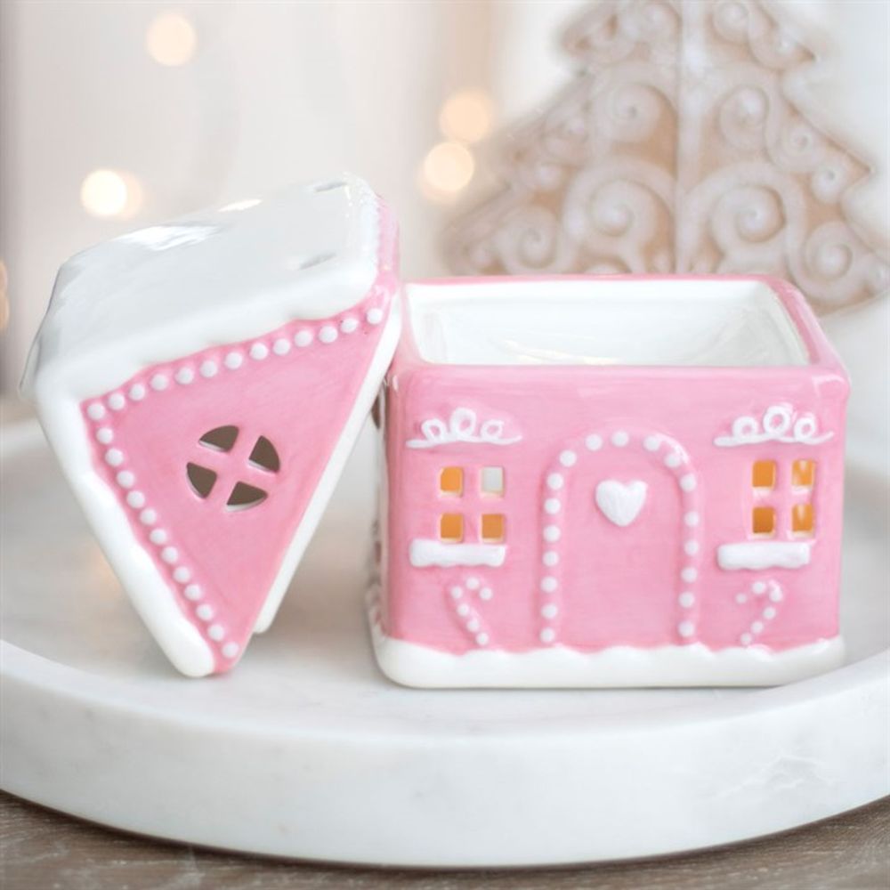 Pink Gingerbread House Wax/Oil Burner