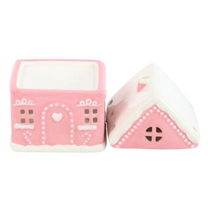 Pink Gingerbread House Wax/Oil Burner