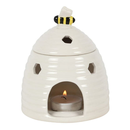 White Beehive Wax/Oil Burner