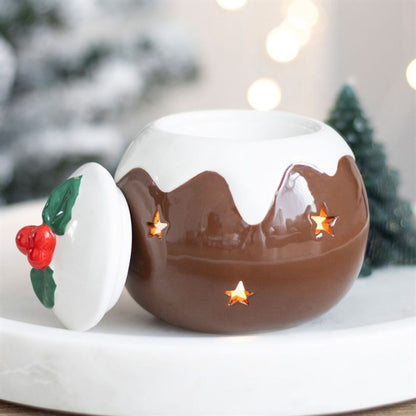 Christmas Pudding Oil Burner