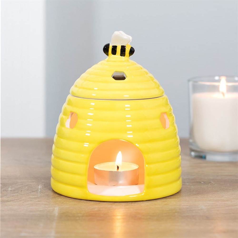 Yellow Beehive Wax/Oil Burner