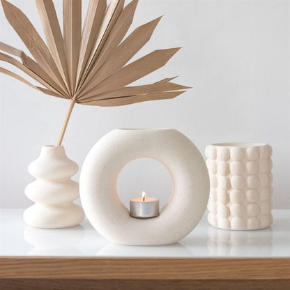 Cream Speckle Bubble Oil Burner