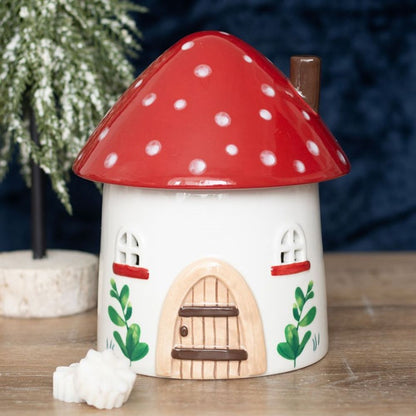 Mushroom House Wax/Oil Burner and Wax Warmer