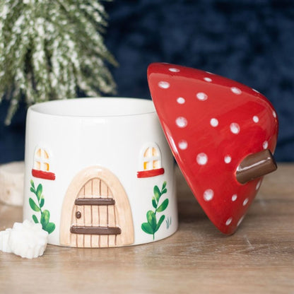 Mushroom House Wax/Oil Burner and Wax Warmer