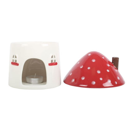 Mushroom House Wax/Oil Burner and Wax Warmer